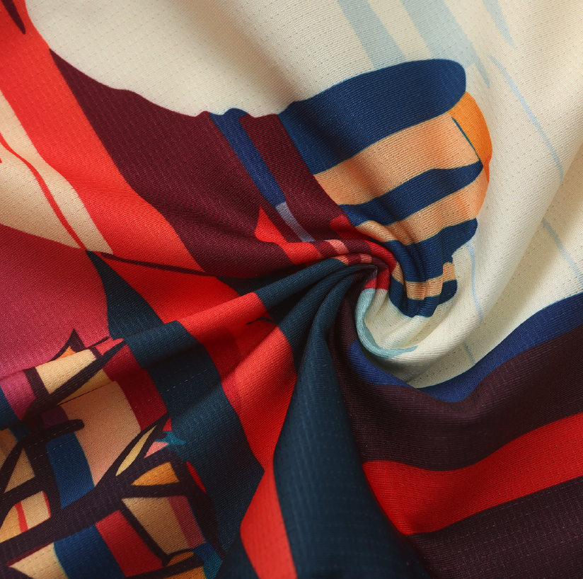 Unisex Cycling Jersey-Natural