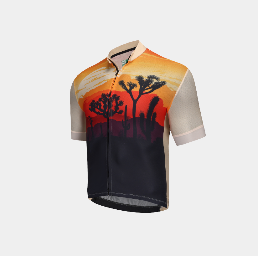 Unisex Printed Cycling Jersey-Joshuya