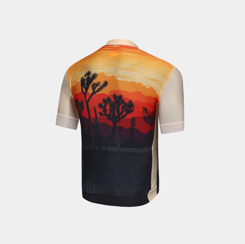 Unisex Printed Cycling Jersey-Joshuya