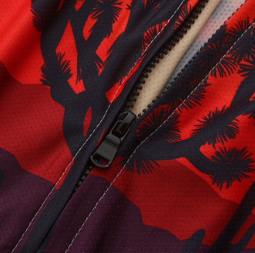 Unisex Printed Cycling Jersey-Joshuya