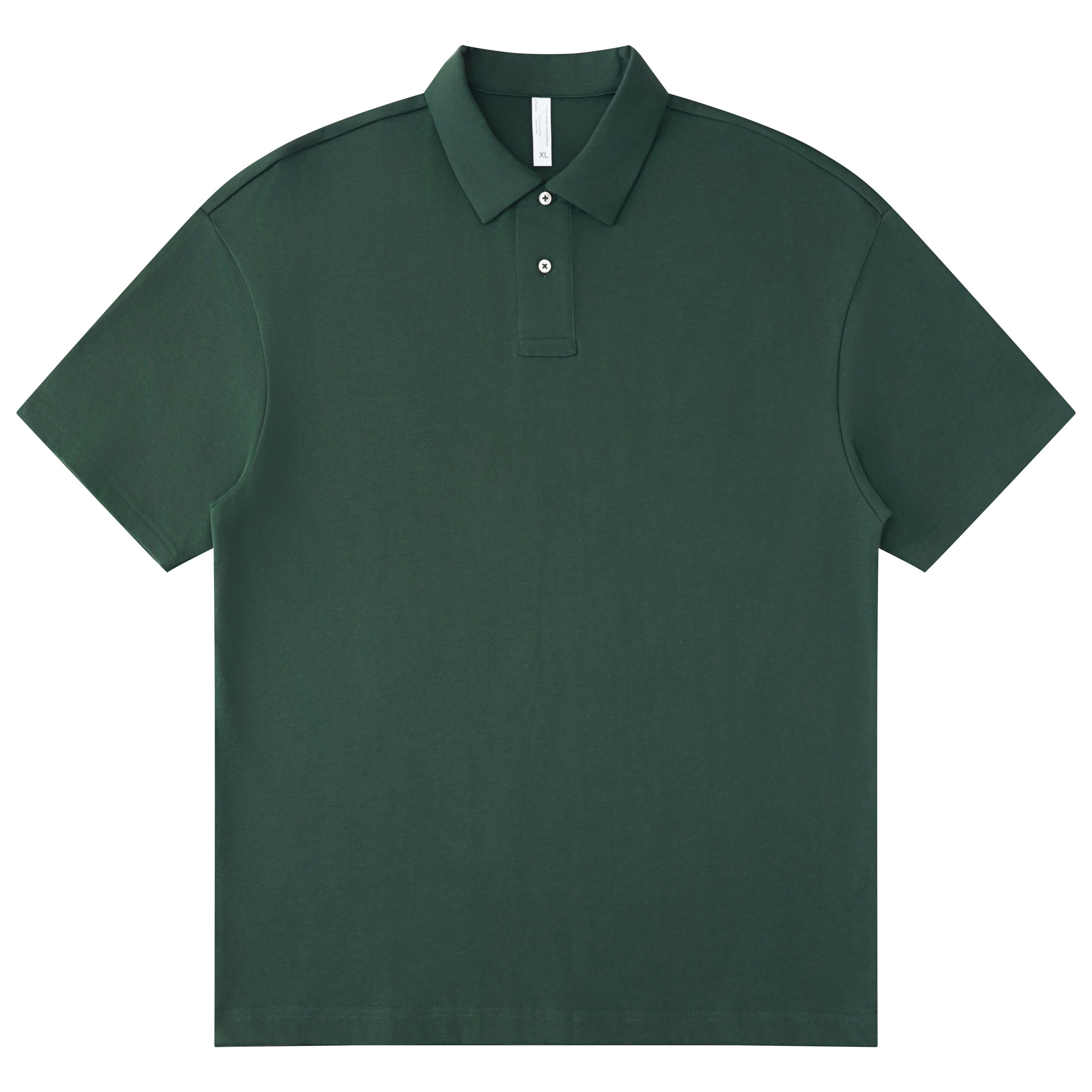 Cotton Loose Fit Polo T-shirt 275gsm