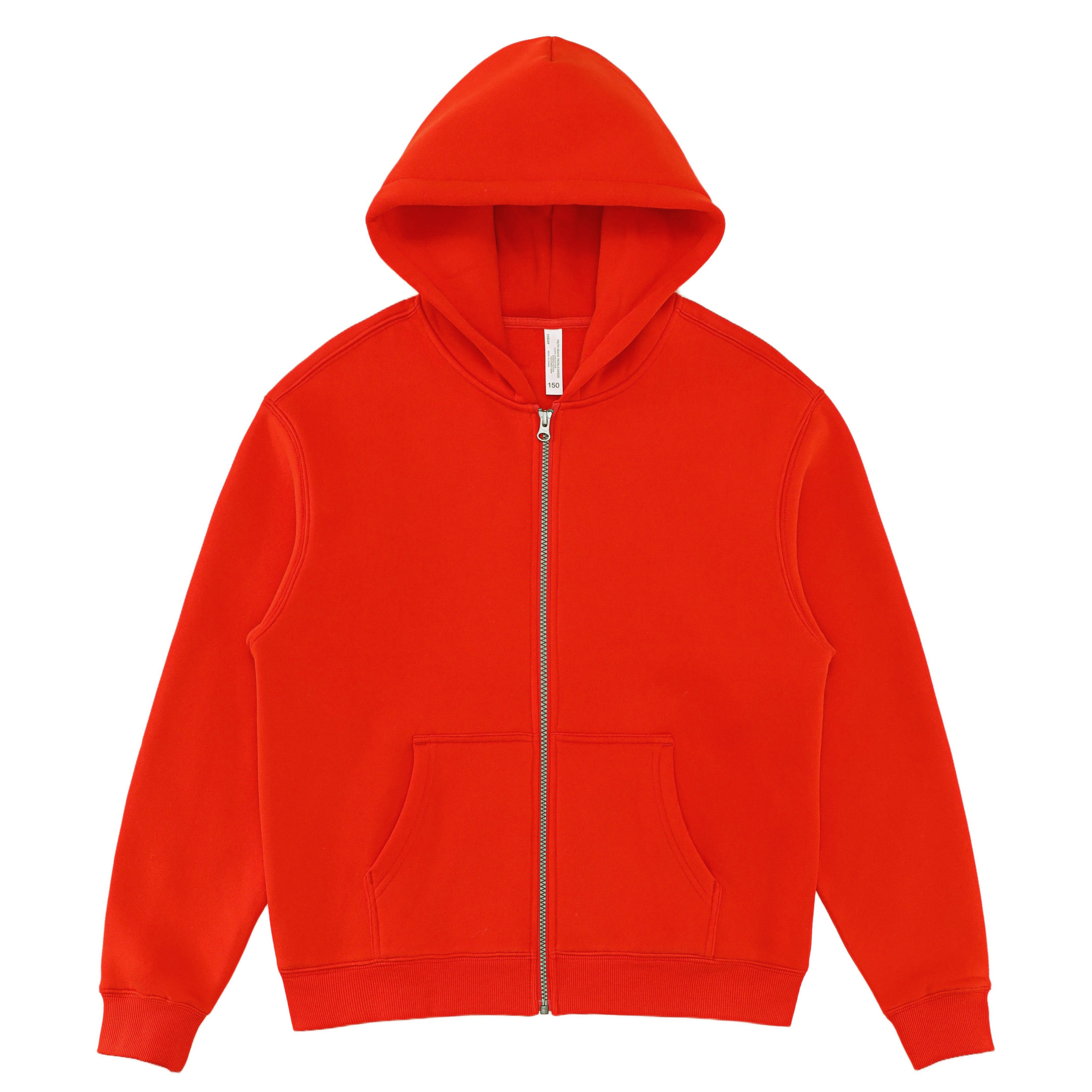 Zip-Up Plush Hoodie 350gsm