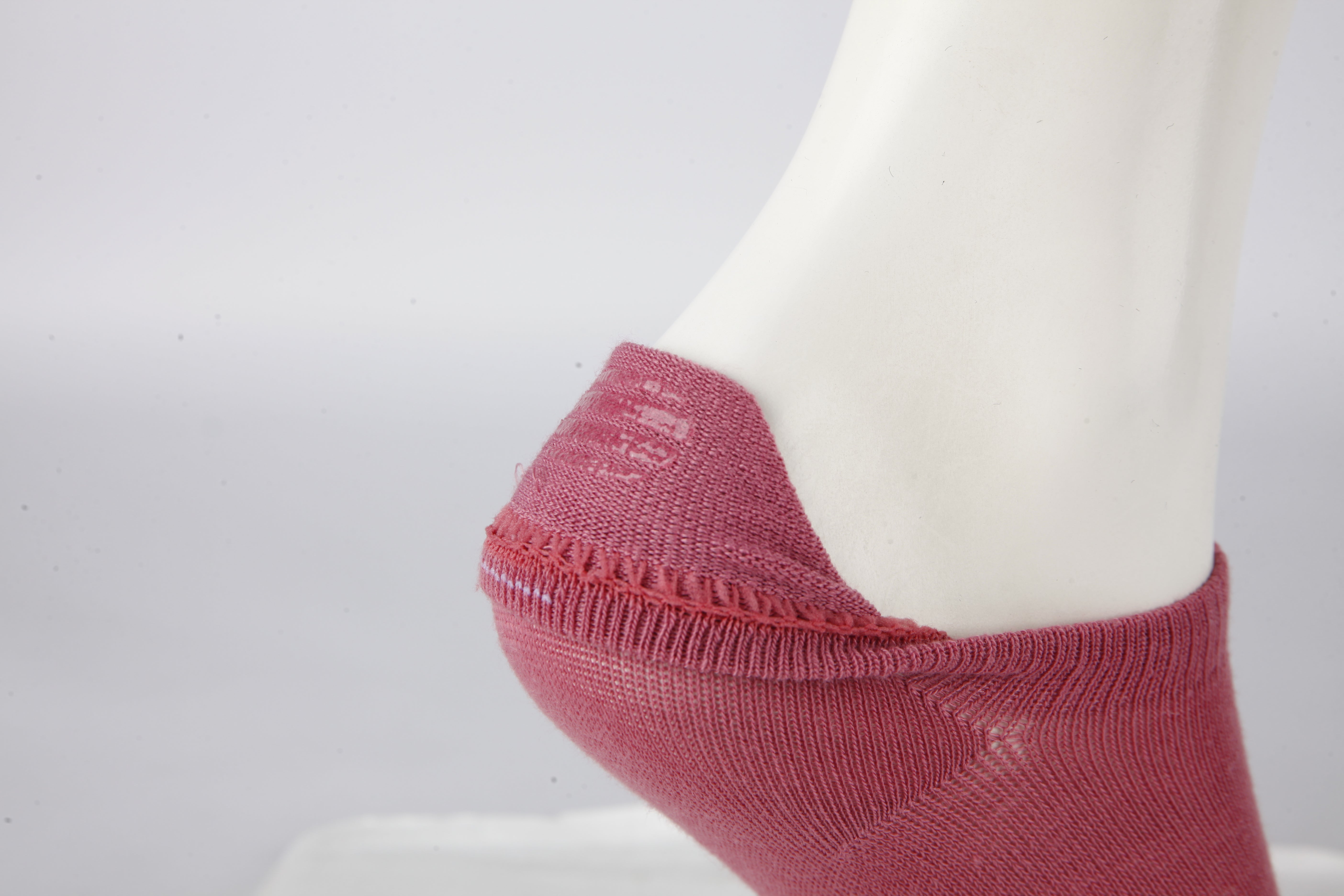 No Show Liner Socks - 6 Pairs Pack- PLUM