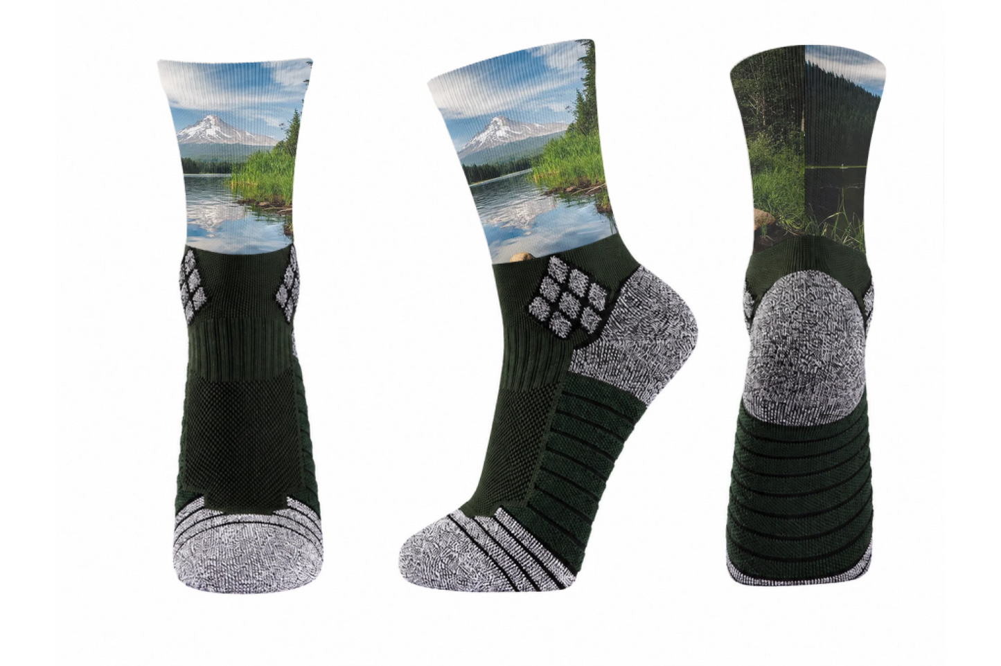 Elite Summit Wool Socks – Full-Digital Print