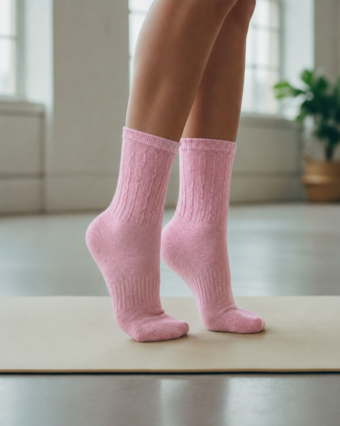 Women's Crew Cotton Socks
