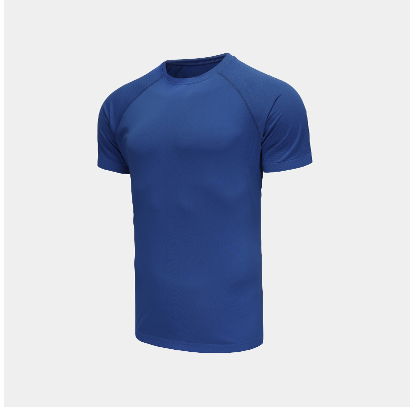 Man's Coolmax T-shirt-Blue