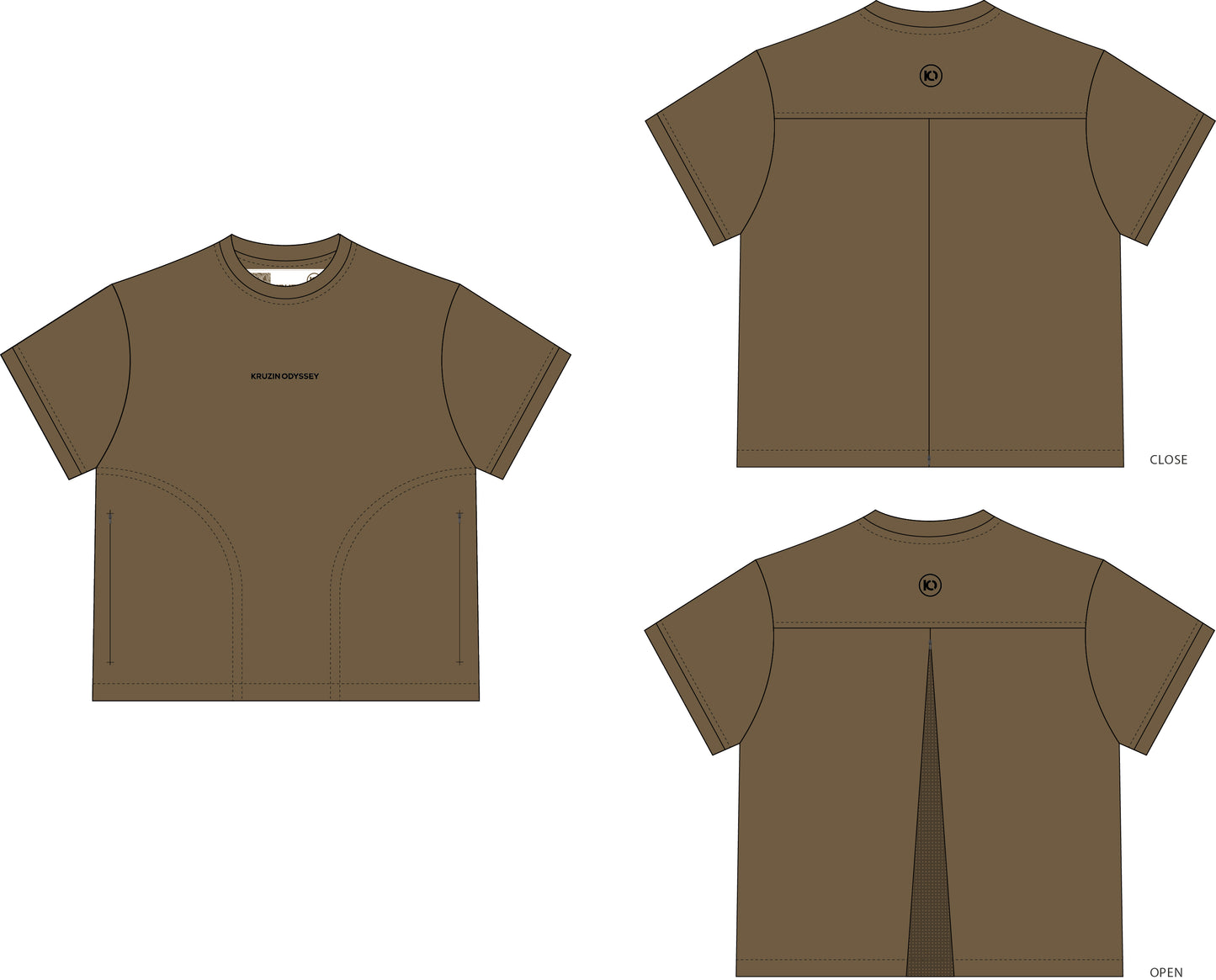 Outdoor Series - Breathable Woven Performance Tee