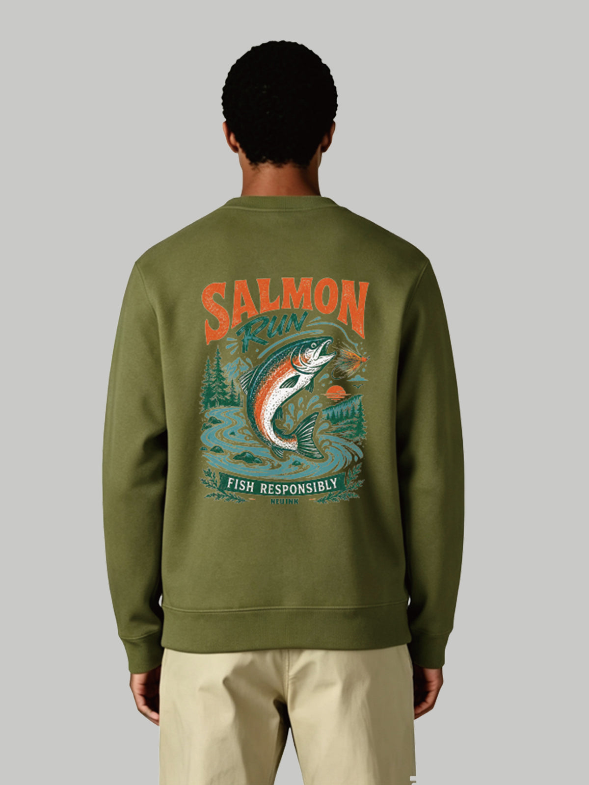 Salmon Run Sweatshirt