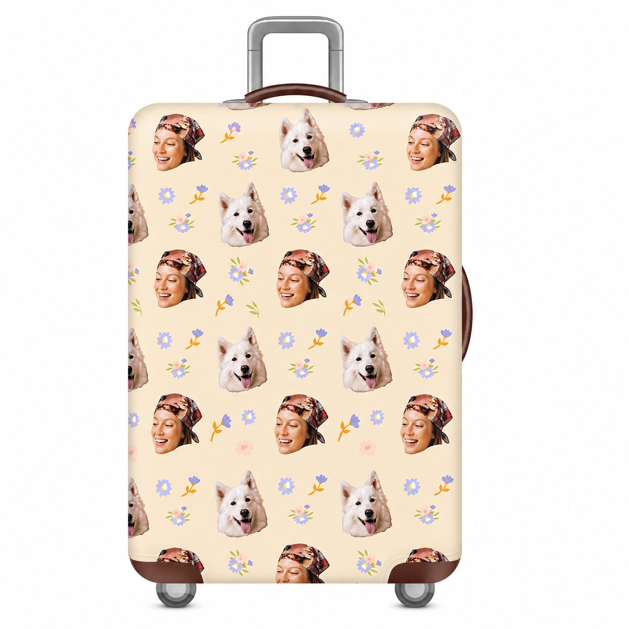 Personalized Suitcase Cover