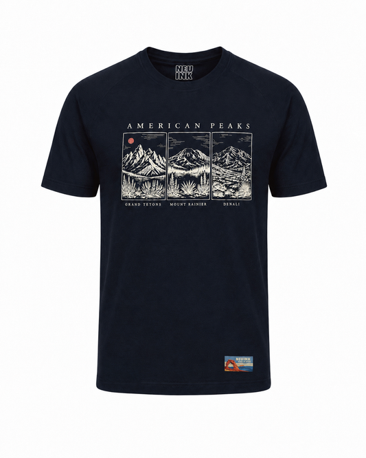 American Peaks - Men's Kool Wool Short Sleeve T-Shirt