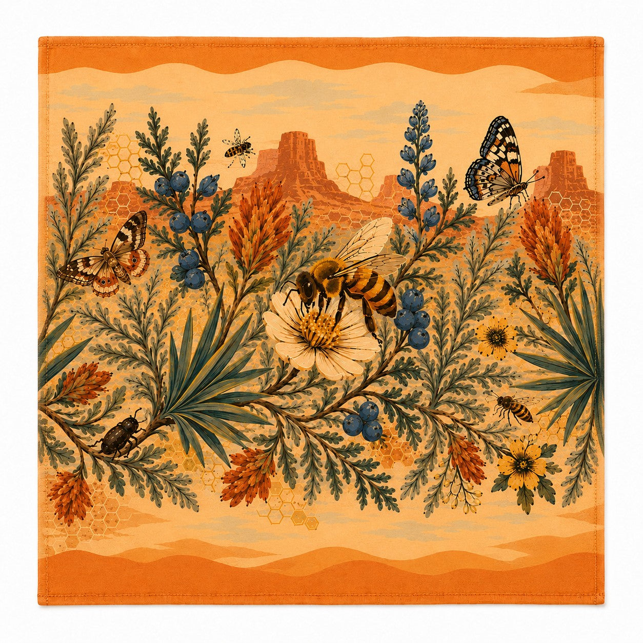 Nature Illustrations Bandana