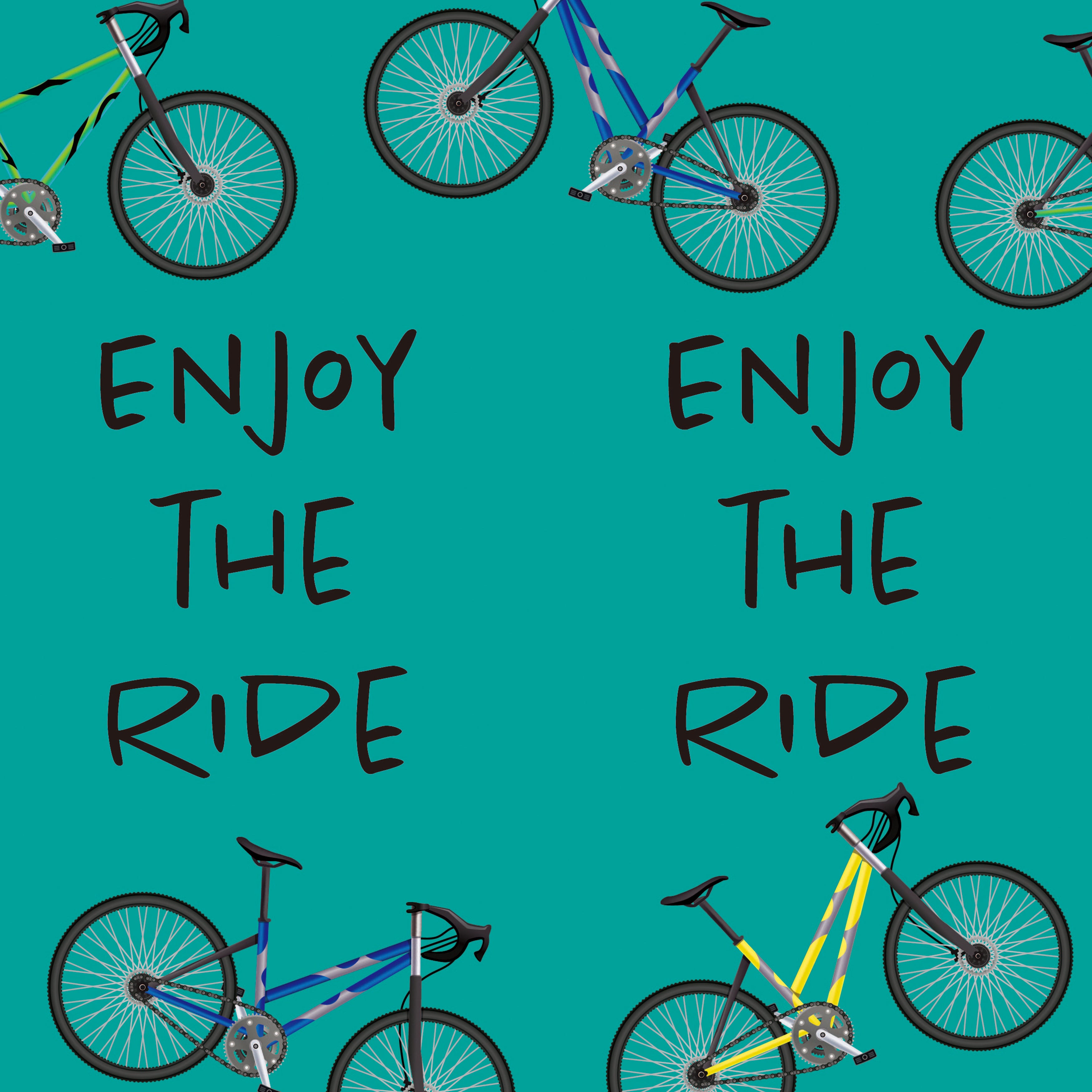 Enjoy the Ride Crew Socks (7")