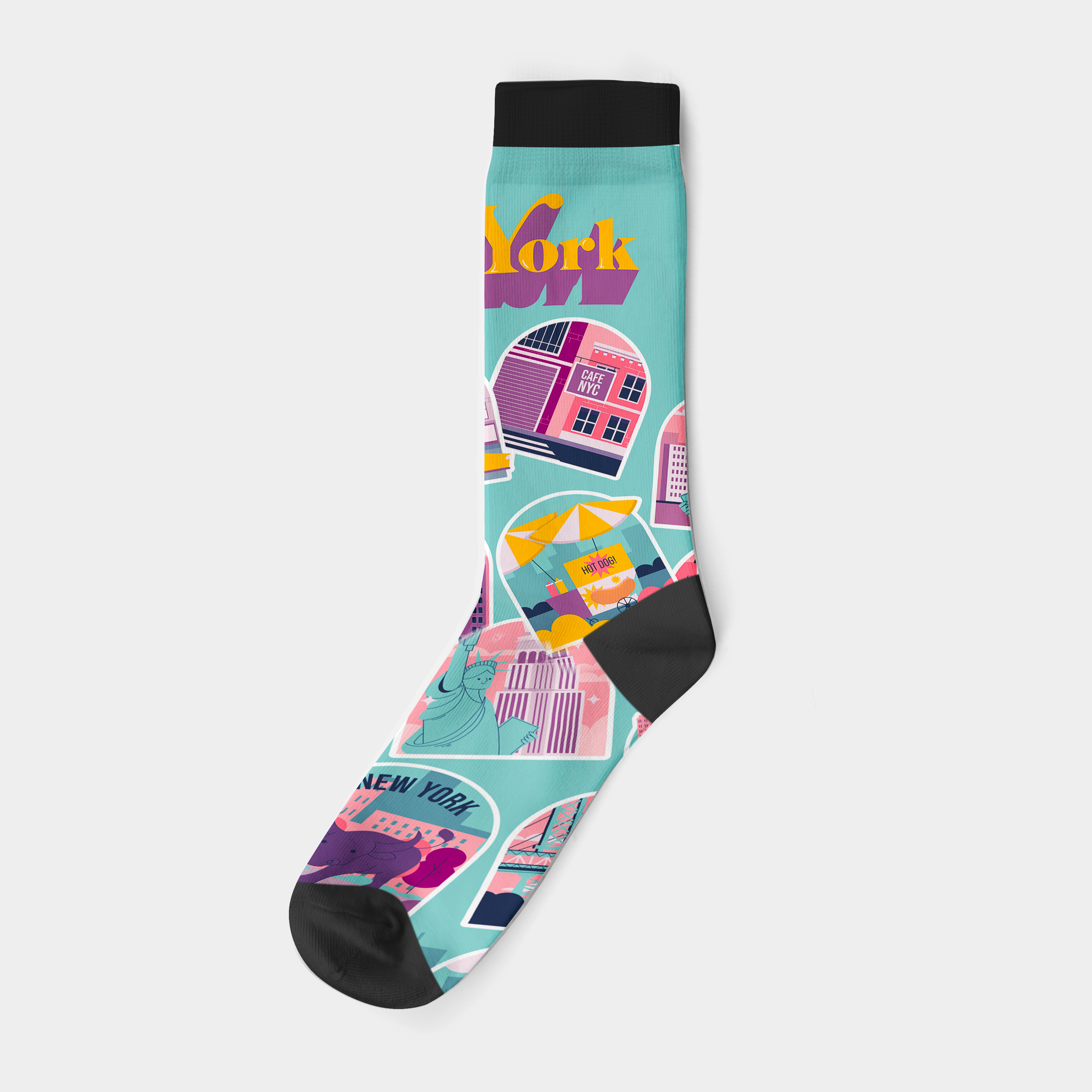 New York Crew Socks(9")