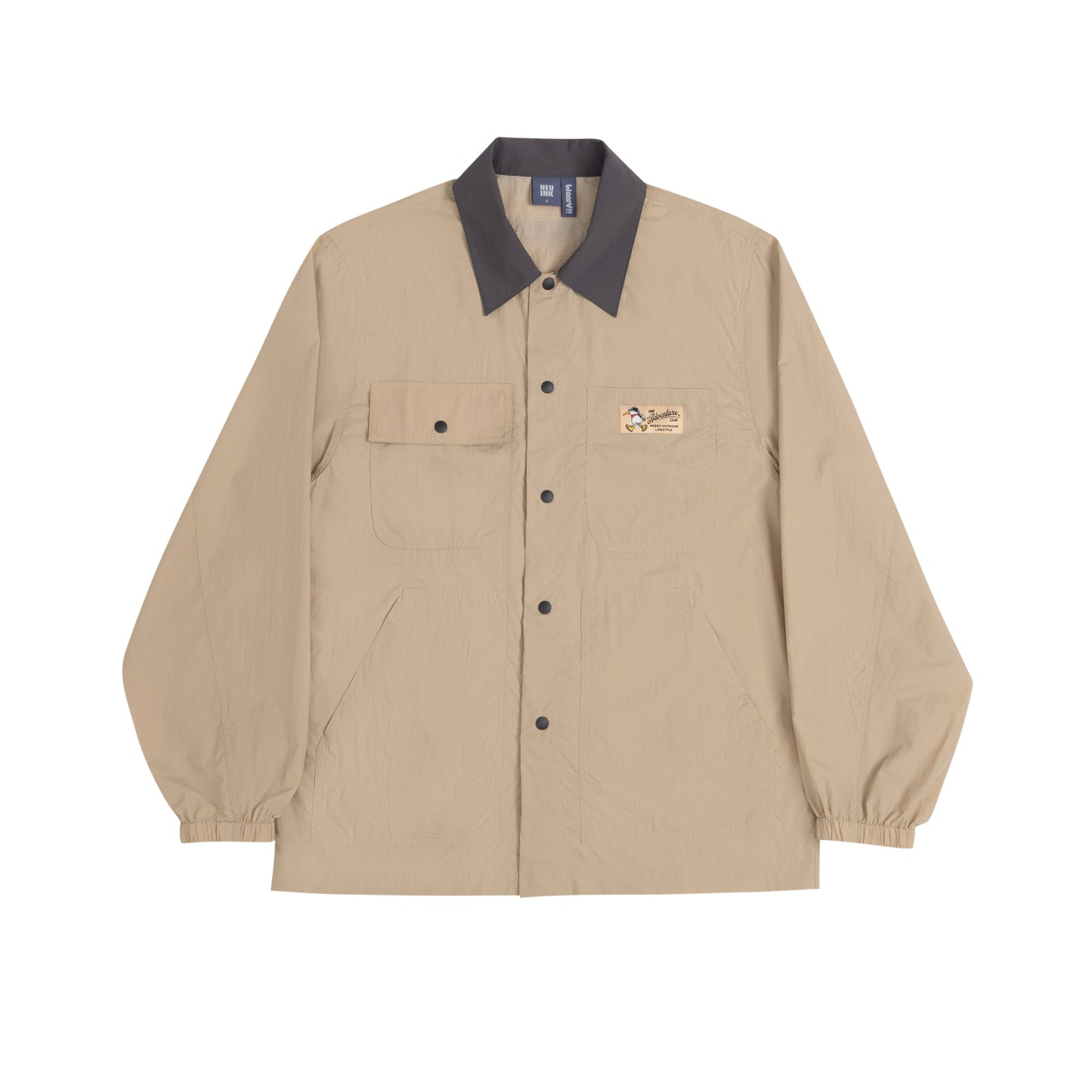 Outdoor Series - Color-Block Packable Sun Protection Button Up