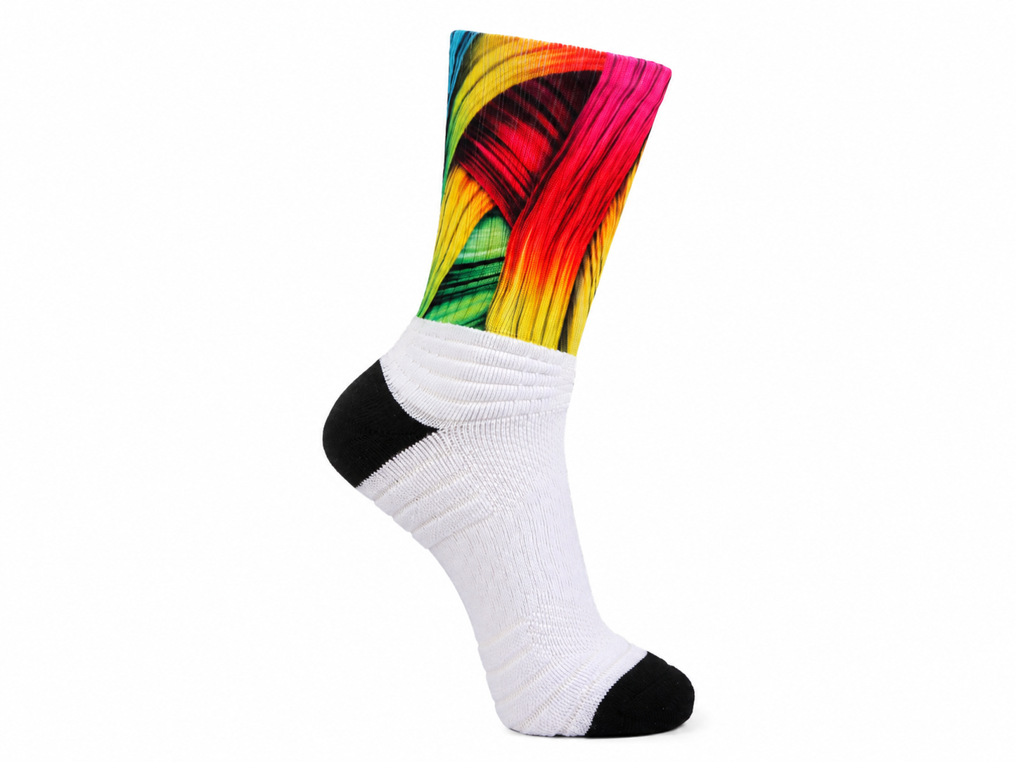 Printed Basketball Socks
