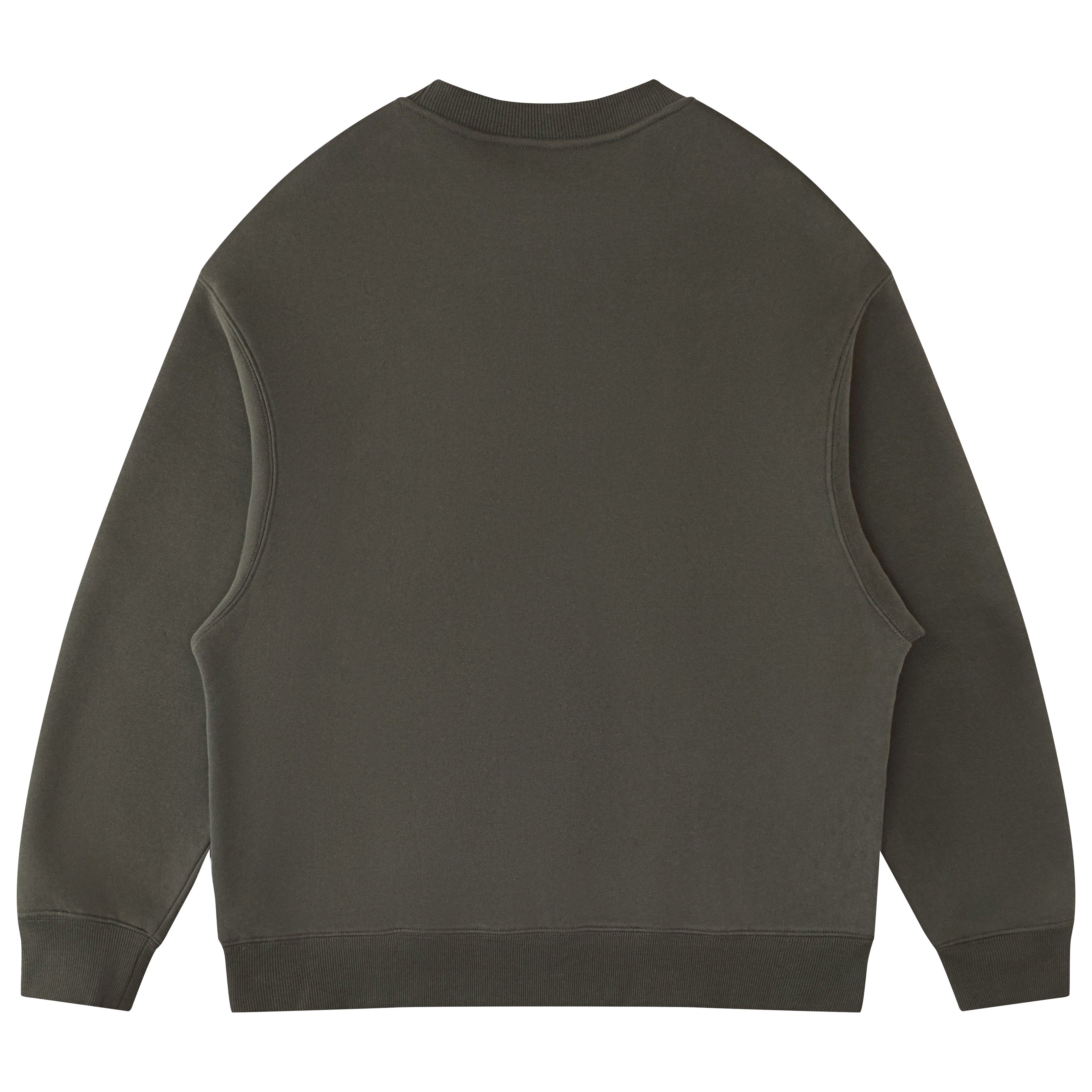 Plush Crewneck Sweatshirt 350 gsm