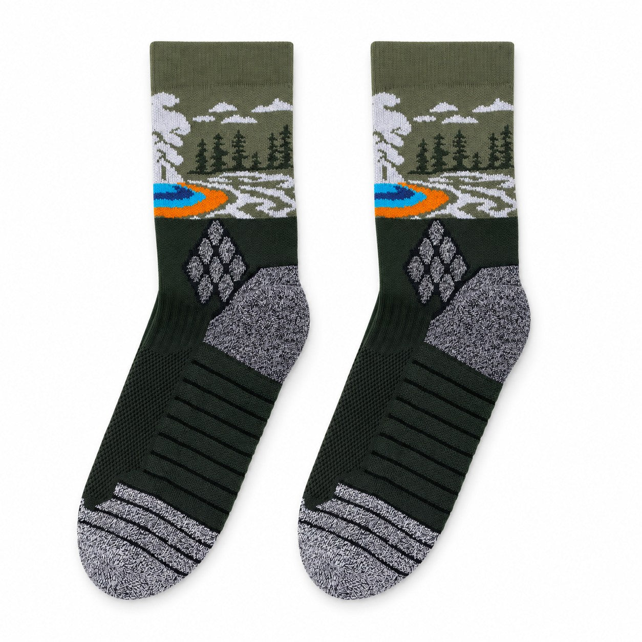 Premium Hiking Wool Non-Slip Socks