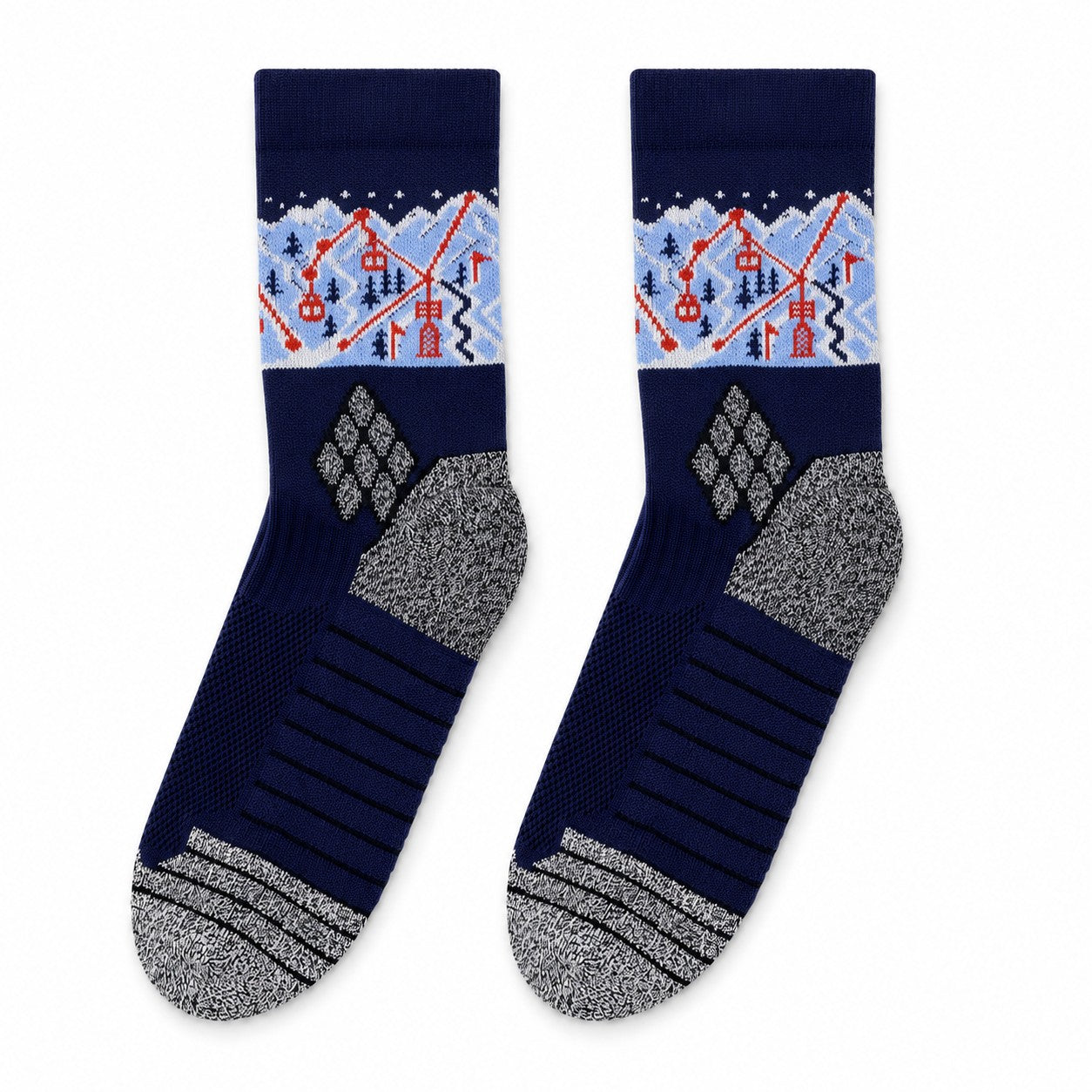 Premium Hiking Wool Non-Slip Socks