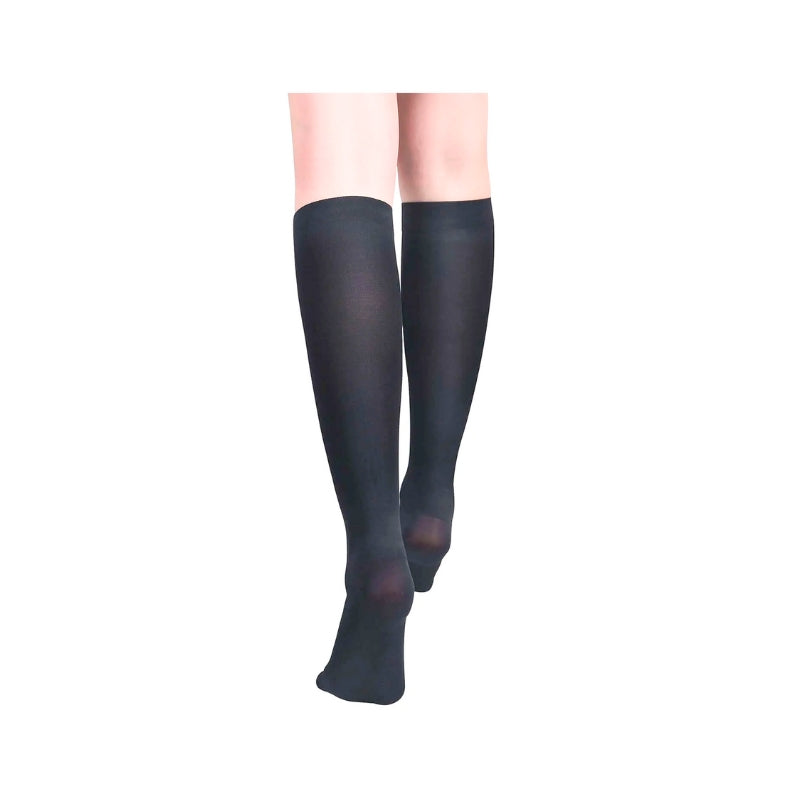 Microfiber Knee High Compression Socks 15-20 mmHg
