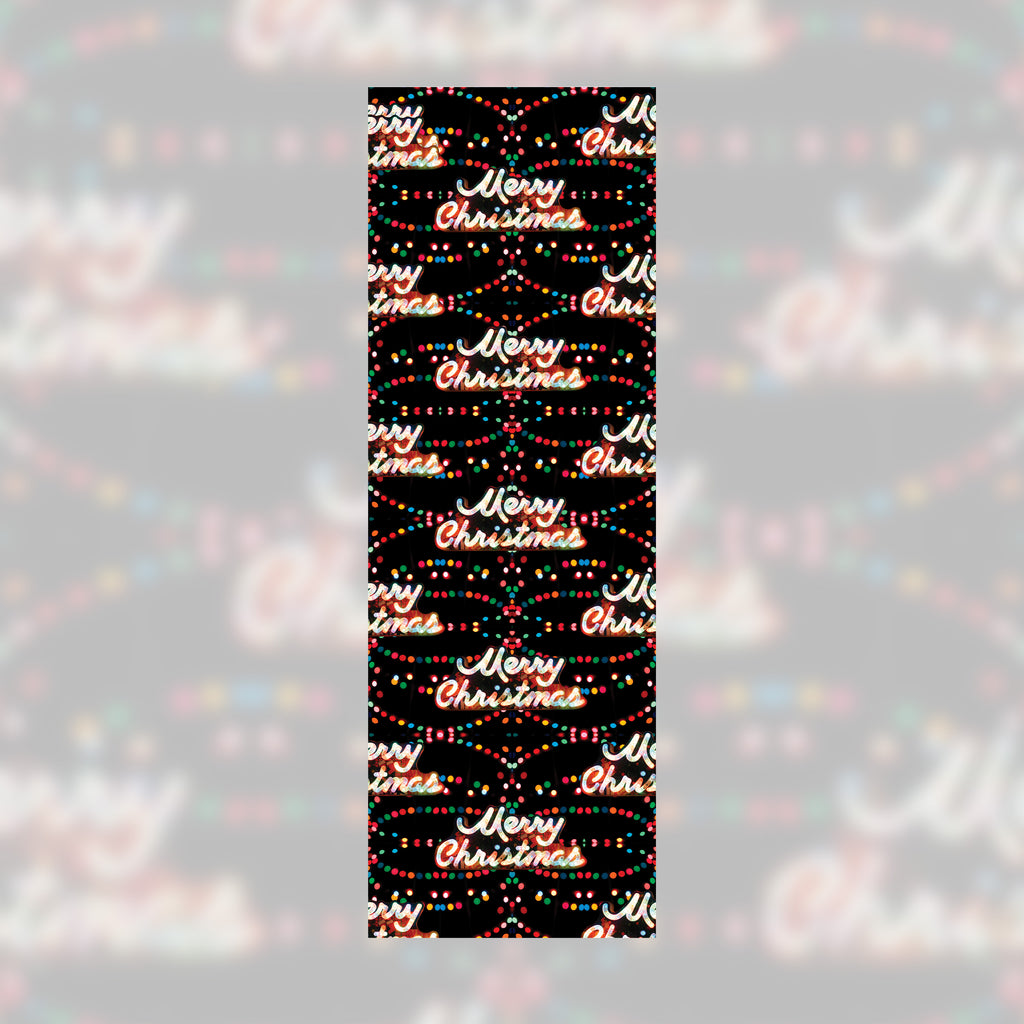 Merry Christmas Light Crew Sock (9")