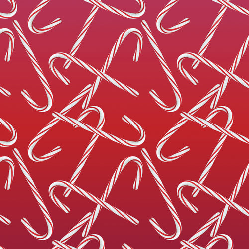 Candy Cane Gradient Crew Sock (9")