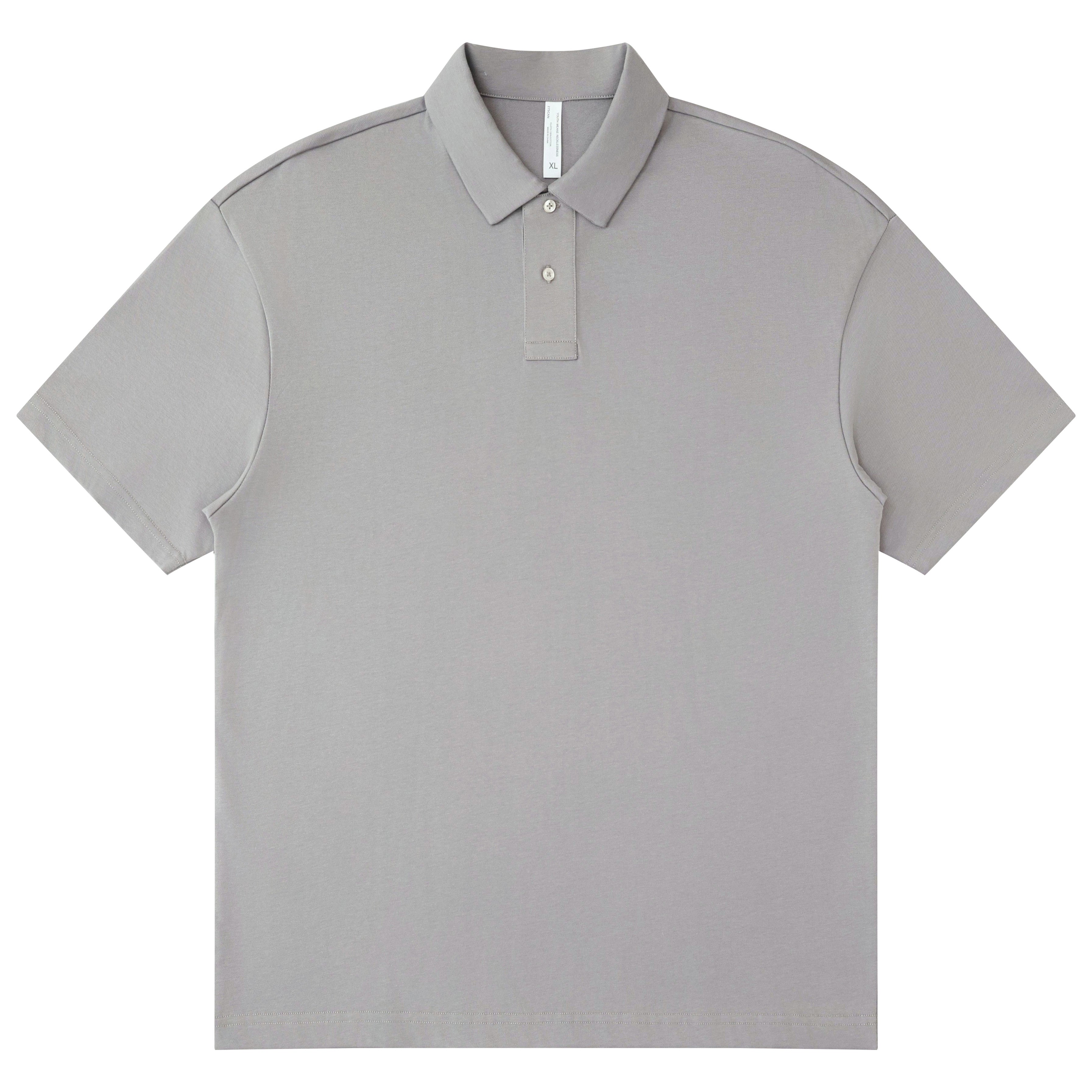 Cotton Loose Fit Polo T-shirt 275gsm