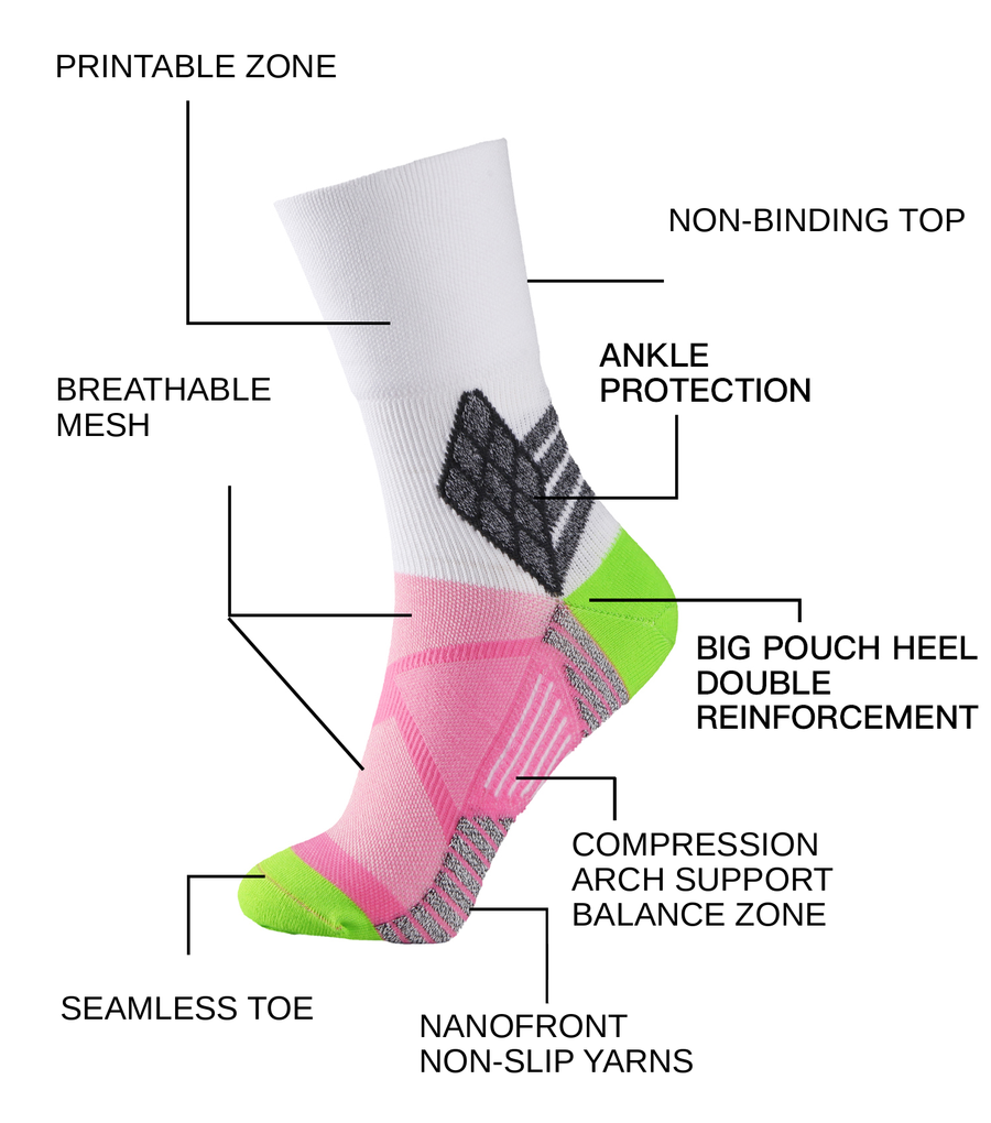 Elite Athletic Crew Socks