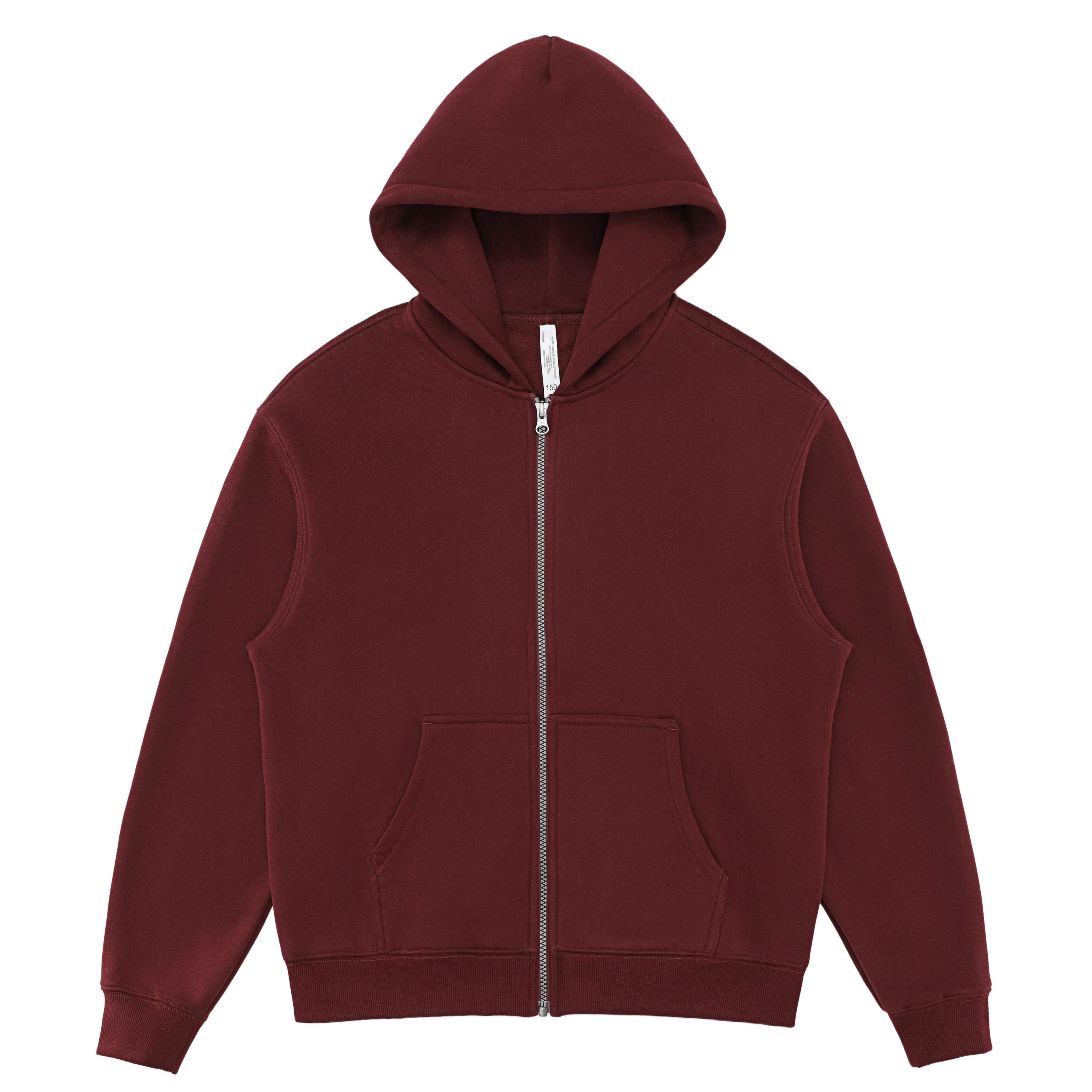 Zip-Up Plush Hoodie 350gsm