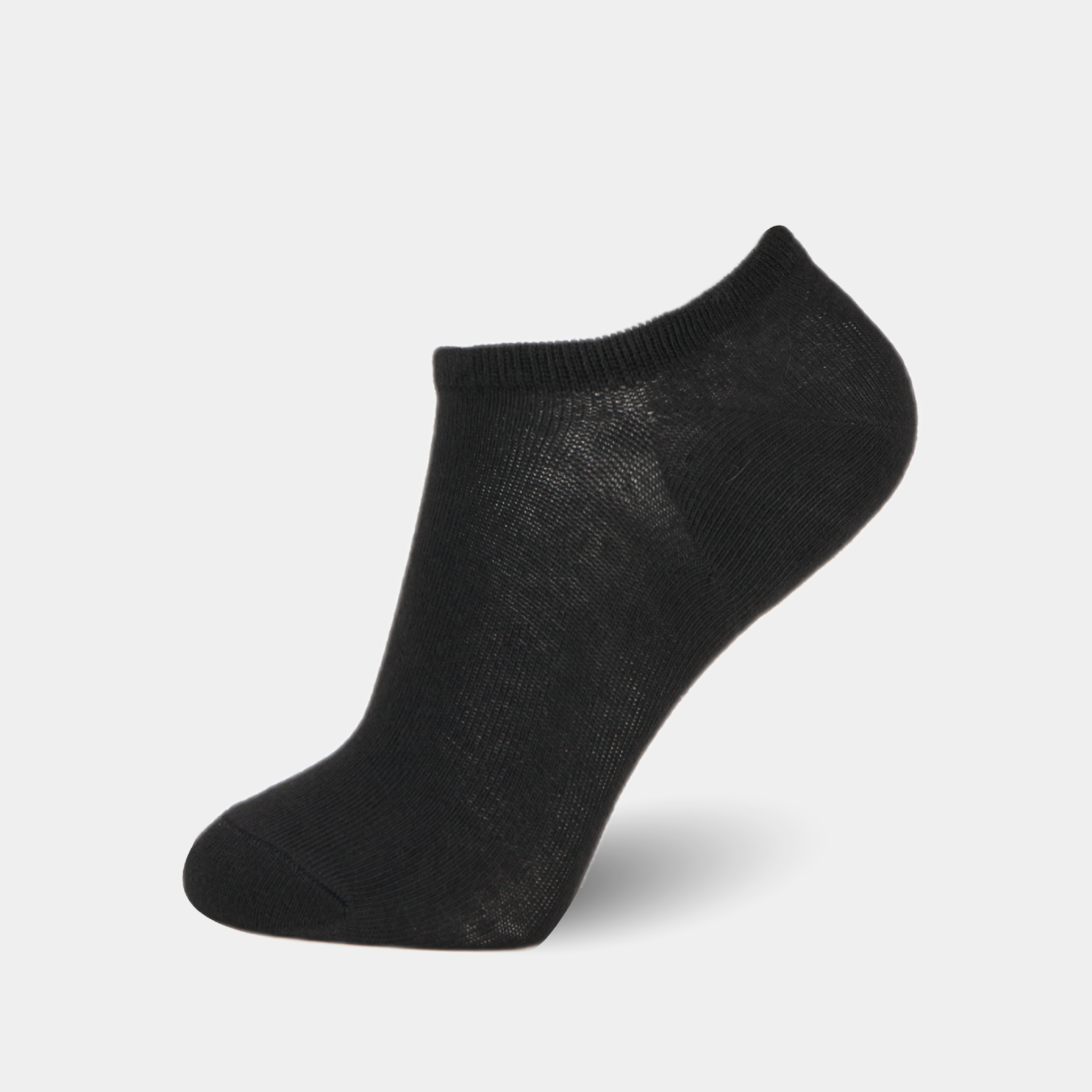 No Show Liner Socks-6 Pairs Bundle-BLCK