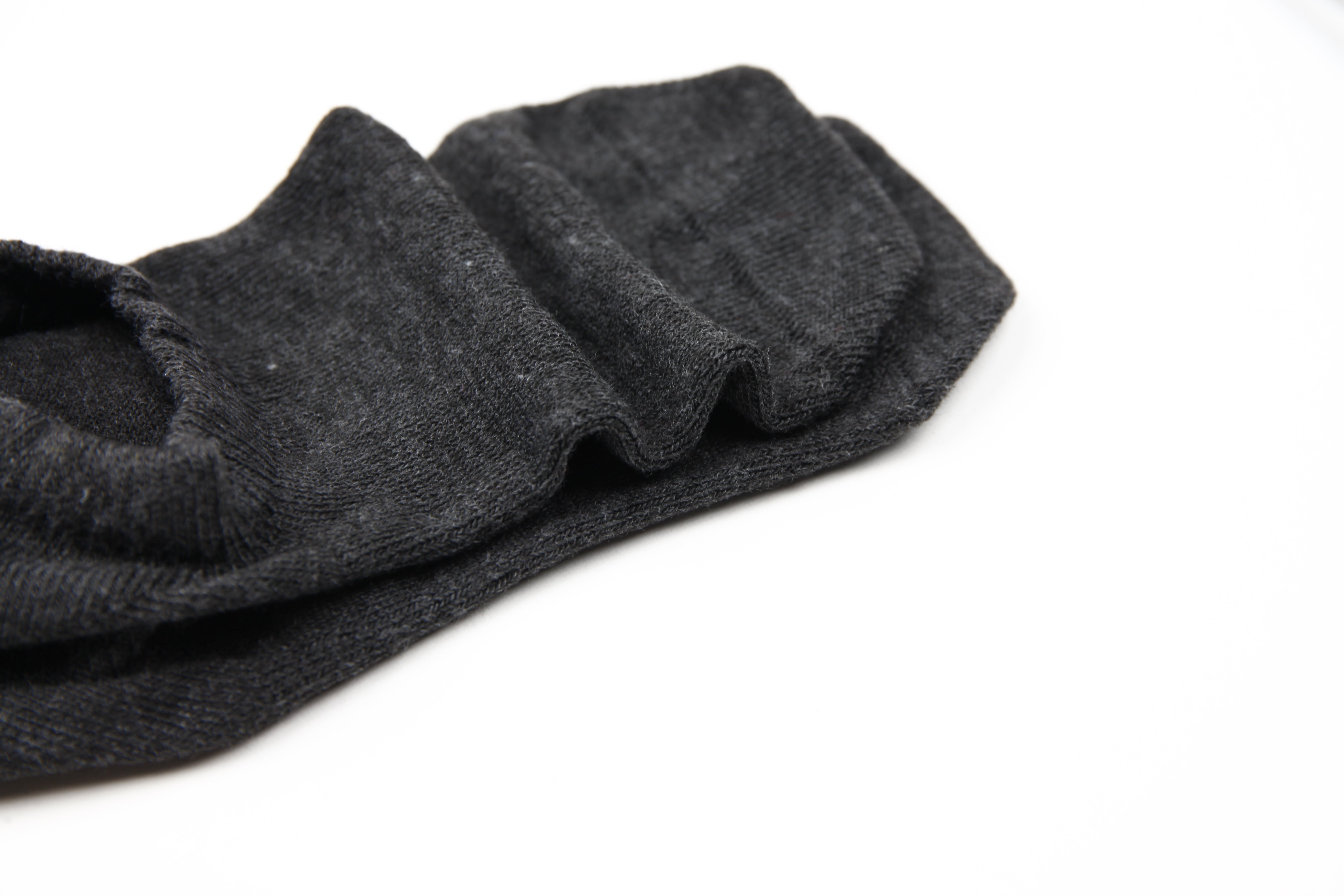 No Show Liner Socks-6 Pairs Bundle-BLCK