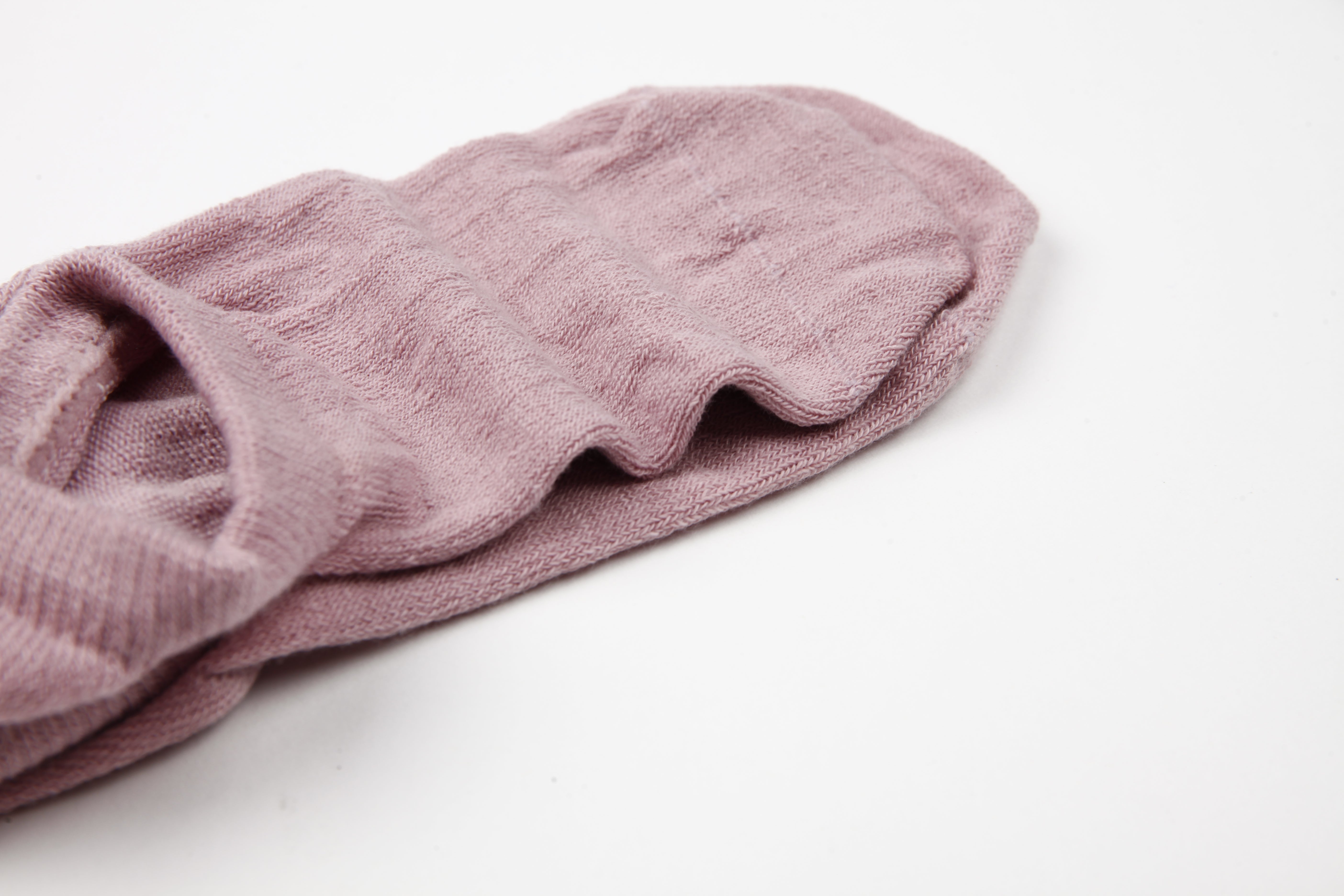 No Show Liner Socks - 6 Pairs Pack- PLUM