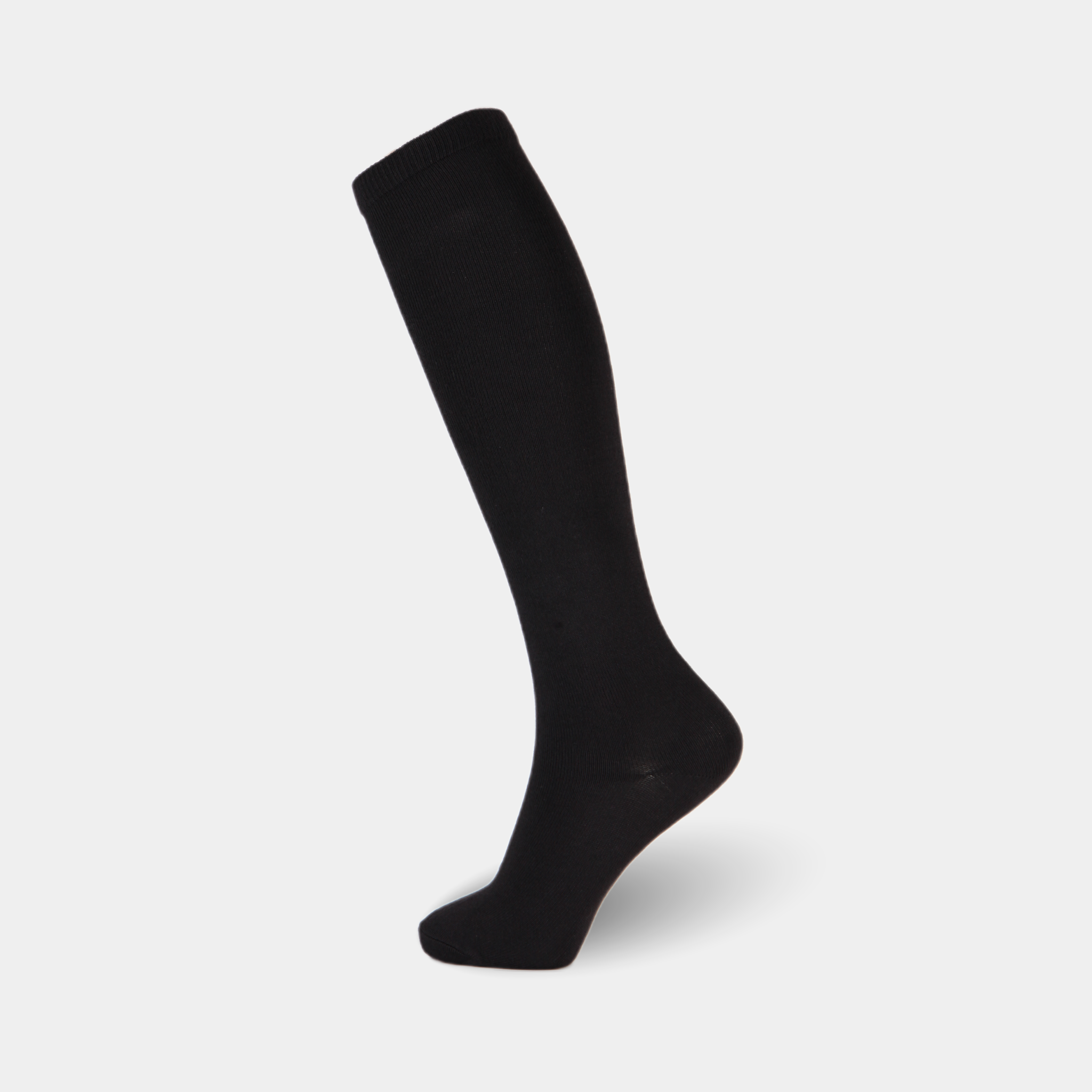 black knee high sock