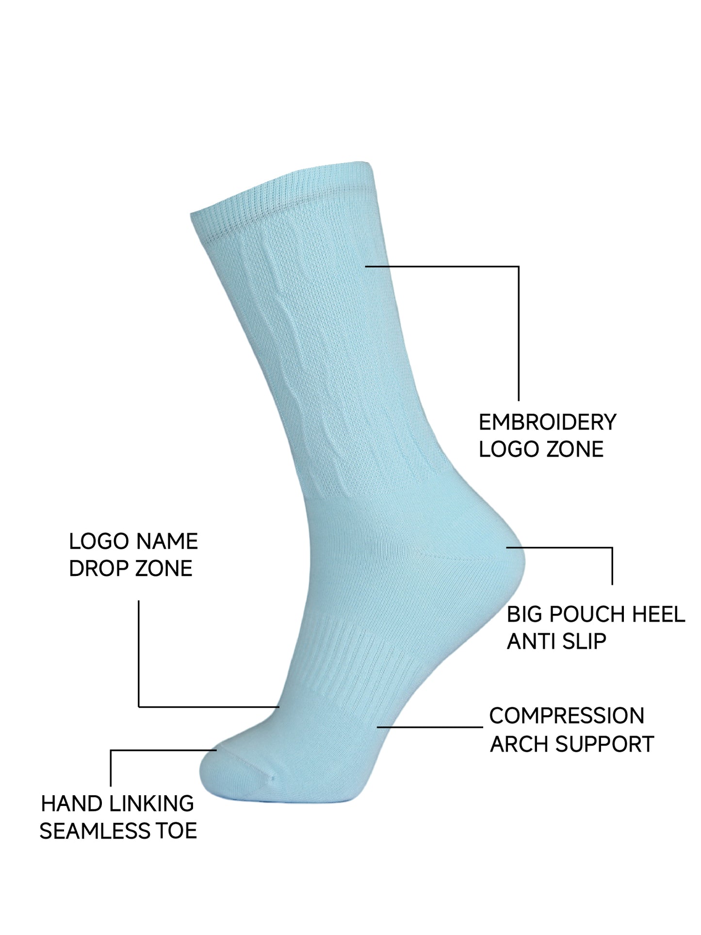 Women's Crew Cotton Socks